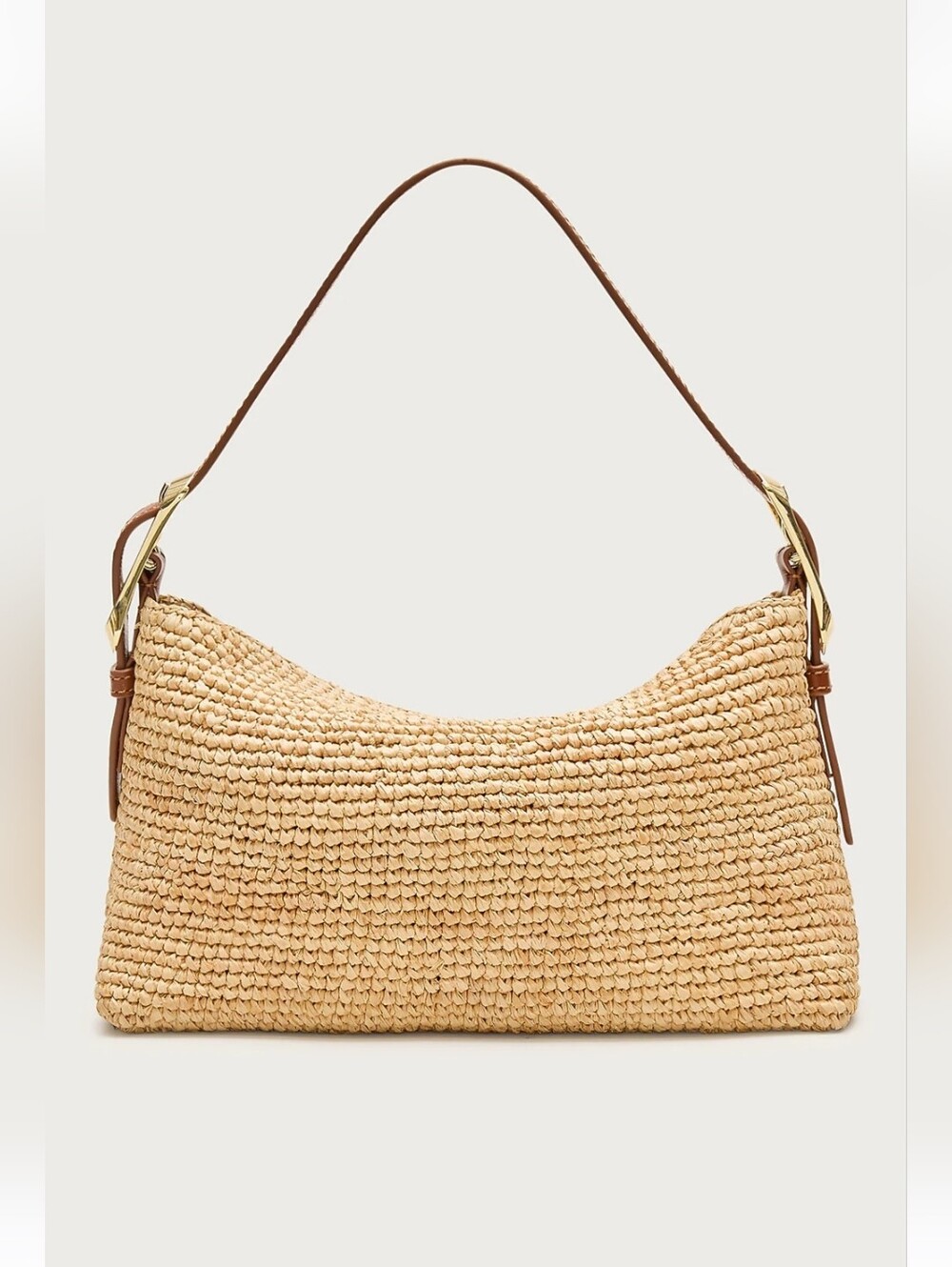 NWOT J.Crew Berkeley small handknotted shoulder bag in raffia $148 Display - Picture 4 of 6